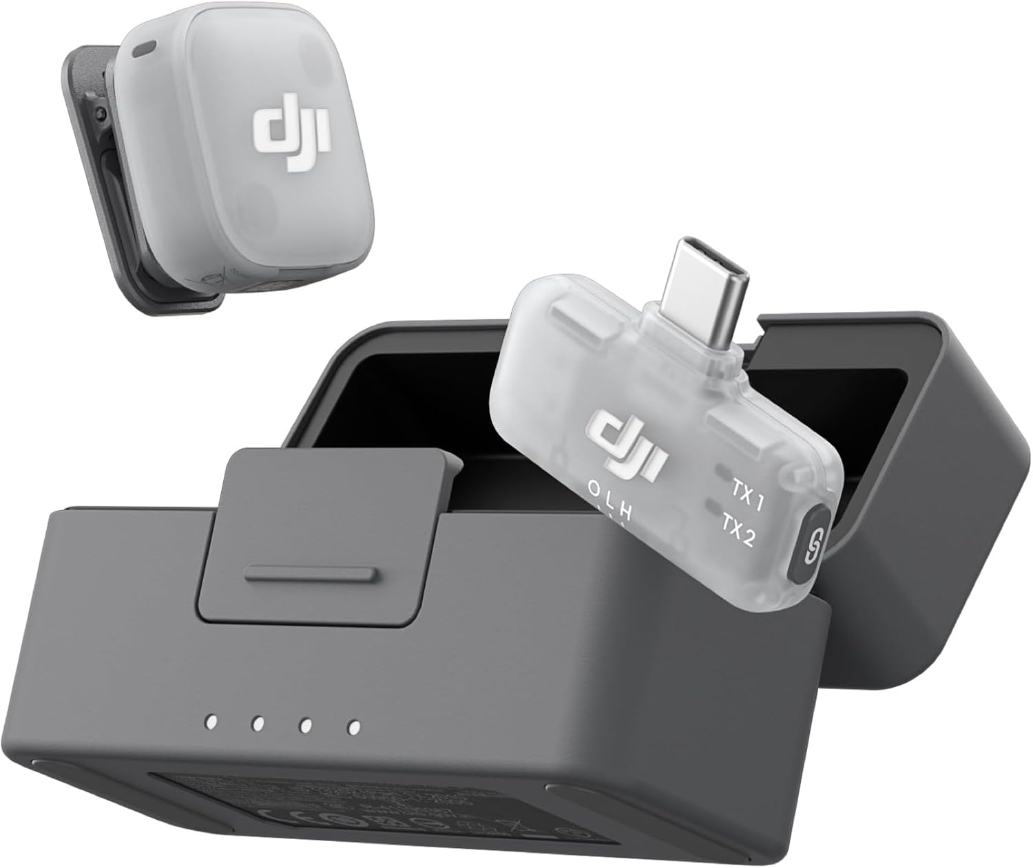 DJI Mic Mini 2 paired with DJI Osmo Mobile gimbal and smartphone